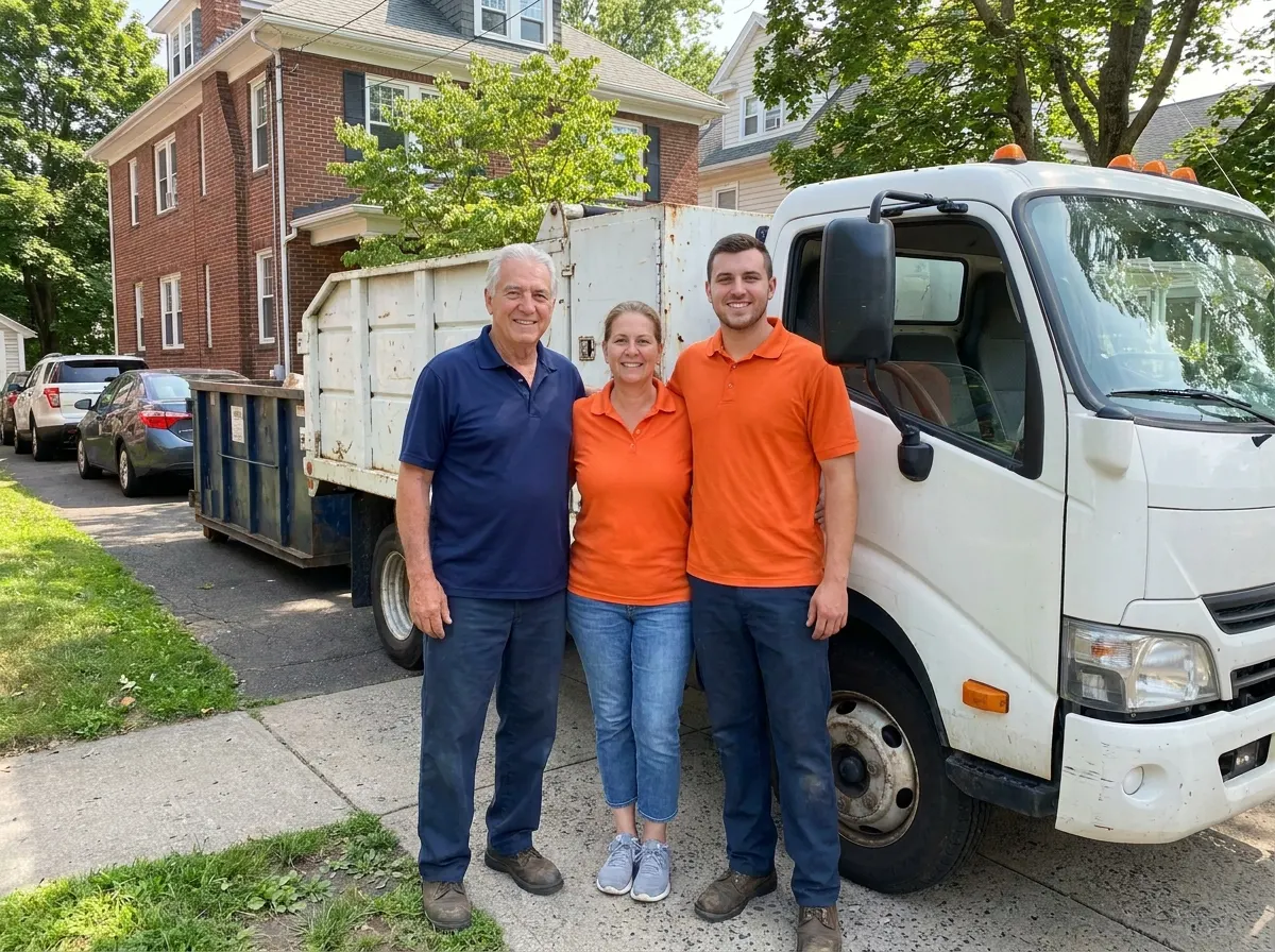 Towpath Dumpster Rental dumpster rental service team in New Haven, CT